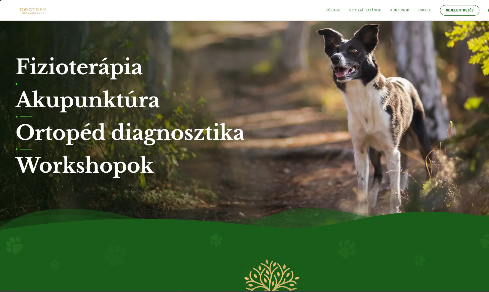 DogTree — asztali nézet