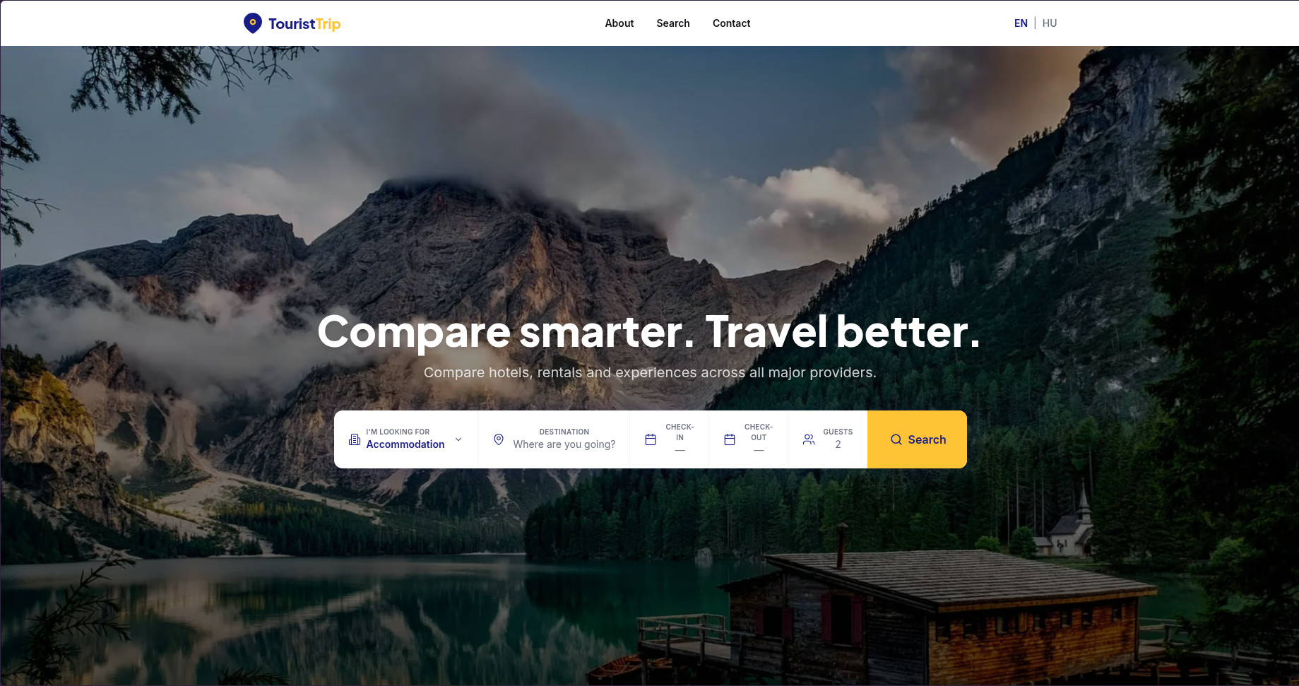 touristtrip.com — asztali nézet